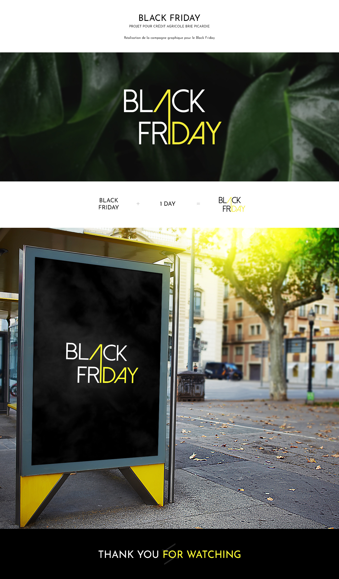 Détail créa campagne Black Friday